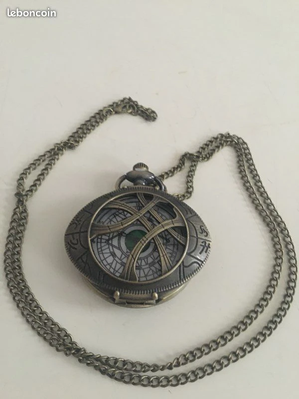 Montre à gousset marvel (oeil de Agamotto)